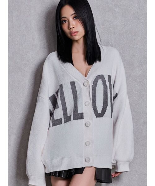 GYDA（ジェイダ） カーディガン MELLOWYモールニットカーディガン