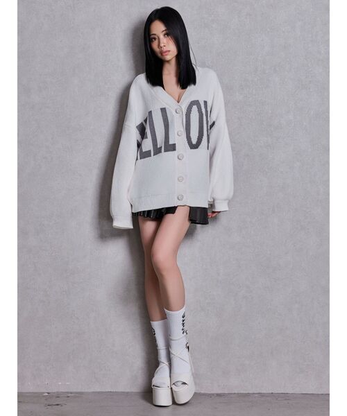 ♡未使用♡GYDA/ジェイダ☆GG AIRY ニットカーディガン GYDA（ジェイダ） カーディガン MELLOWYモールニットカーディガン