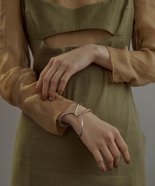 「GOLDY」 バングル FREE シルバー系その他 レディース_画像3