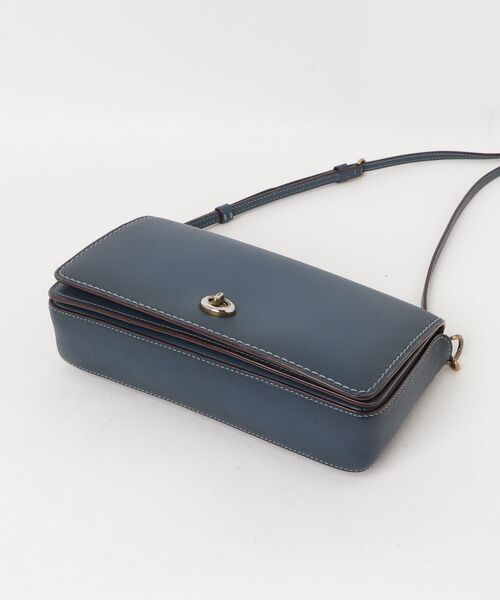 c*＊様 COACH ネイビー ショルダーバッグ COACH（コーチ） ショルダーバッグ フリ- ネイビー レディース