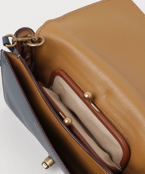 COACH（コーチ） ショルダーバッグ フリ- ネイビー レディース
