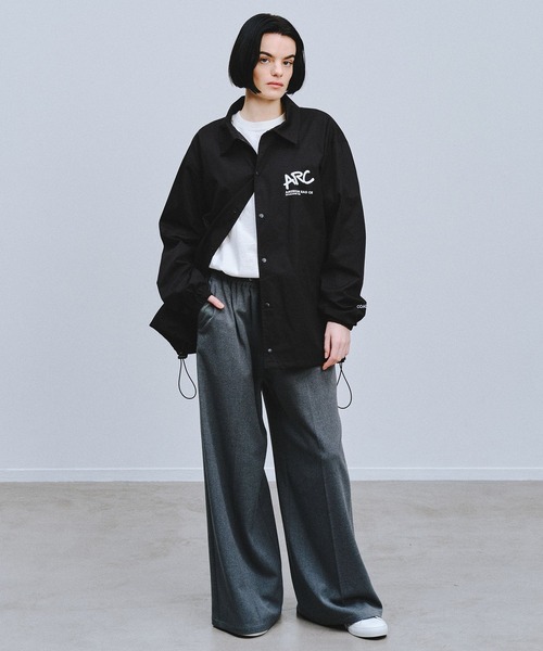 「AMERICAN RAG CIE」 ジャケット LARGE ネイビー レディース_画像4