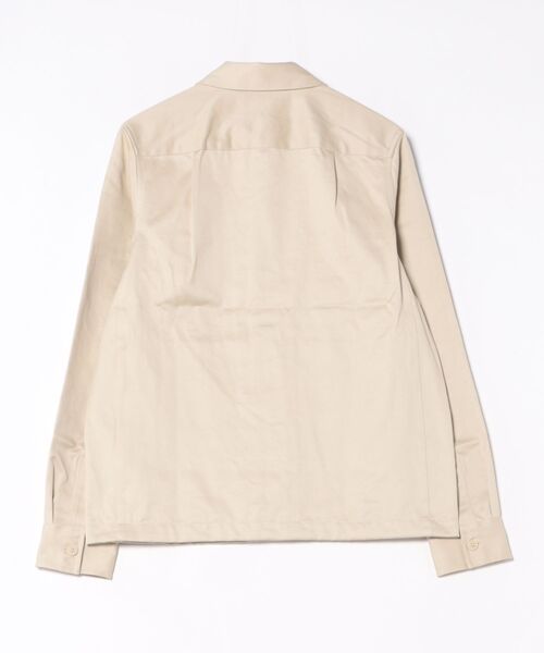 Fred Perry フレッドペリー ツイル オーバー シャツ Ecru L FRED PERRY（フレッドペリー） シャツ Twill Overshirt／ツイル