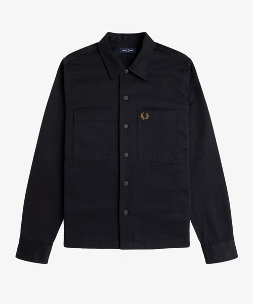 FRED PERRY（フレッドペリー） シャツ Twill Overshirt／ツイル