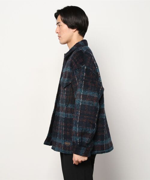 ペンドルトン　ウールジャケット　青黒 PENDLETON（ペンドルトン） ジャケット LARGE ネイビー メンズ