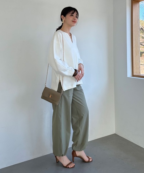 「DOUX ARCHIVES」 長袖カットソー FREE オフホワイト レディース_画像3