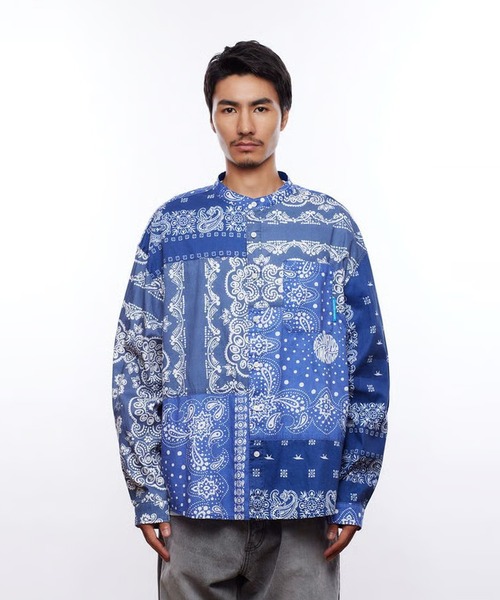 Liberaiders（リベレイダース） シャツ BANDANA SHIRT パッチワーク