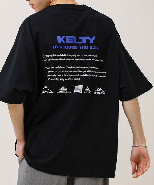 KELTY（ケルティ） tシャツ 「KELTY×GLOSTER」別注 バックヒストリー