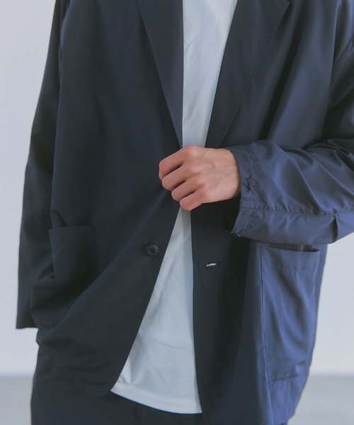 「MAISON CLUB」 テーラードジャケット L ネイビー メンズ_画像9