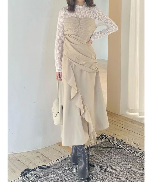 レディアゼル　ロングコート☆マーキュリーデュオ　ドッキングワンピース おまとめ MERCURYDUO（マーキュリーデュオ） ワンピース ギャザードレープ