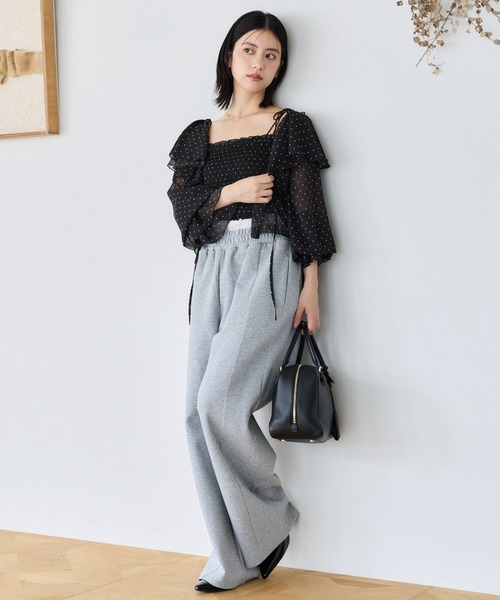 mysty woman（ミスティウーマン） ブラウス シャツ 「新色入荷
