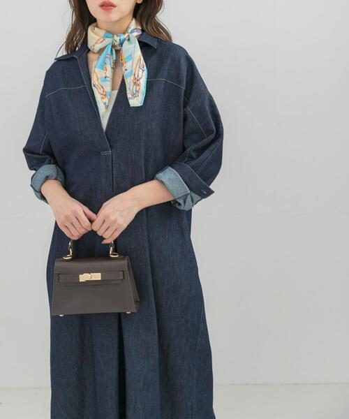 ワンピース スキッパーデニムワンピース : ZOZOTOWN Yahoo!店 - 通販