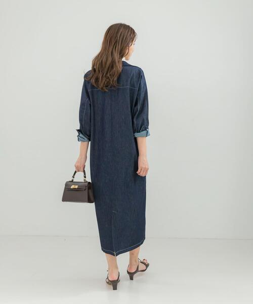 ワンピース スキッパーデニムワンピース : ZOZOTOWN Yahoo!店 - 通販
