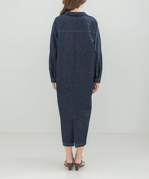 デニムのワンピース ワンピース スキッパーデニムワンピース : ZOZOTOWN Yahoo!店 - 通販