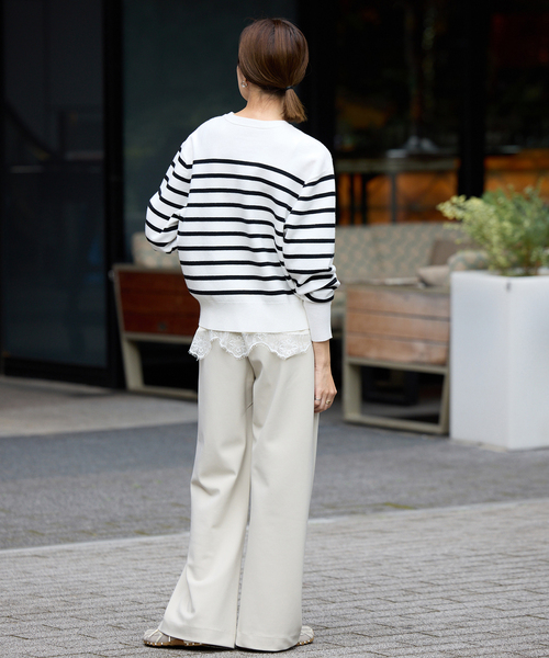 SLOBE IENA（スローブイエナ） キャミソール 「追加」サテンレース