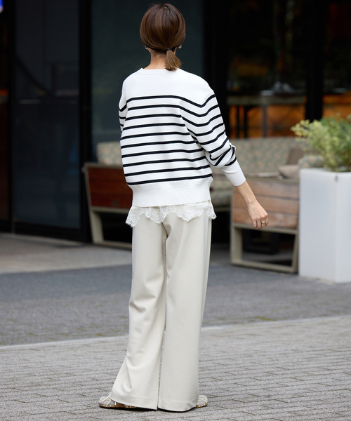 SLOBE IENA（スローブイエナ） キャミソール 「追加」サテンレース