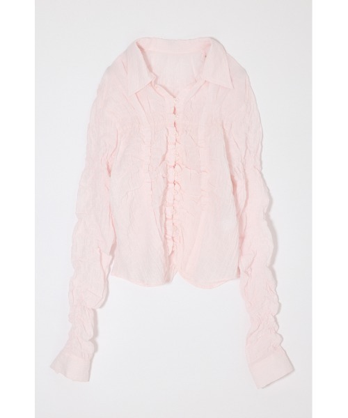 MOUSSY（マウジー） ブラウス シャツ 「26年SS新作」BUTTON UP