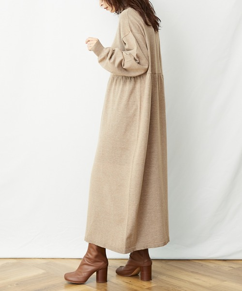 「AZUL ENCANTO」 ニットワンピース FREE ベージュ レディース_画像5