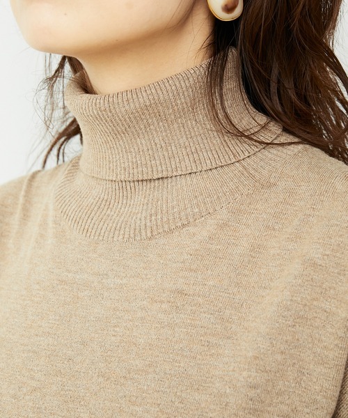 「AZUL ENCANTO」 ニットワンピース FREE ベージュ レディース_画像8