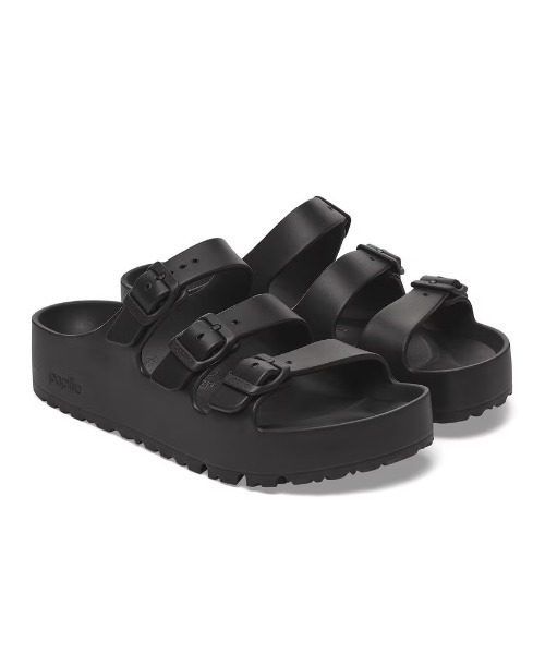 BIRKENSTOCK サンダル 37 BIRKENSTOCK（ビルケンシュトック） フラットサンダル 37 ブラック