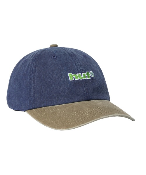 HUF（ハフ） キャップ 帽子 TWO TONE 89 WASHED 6 PANEL HAT メンズ