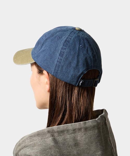 HUF（ハフ） キャップ 帽子 TWO TONE 89 WASHED 6 PANEL HAT メンズ