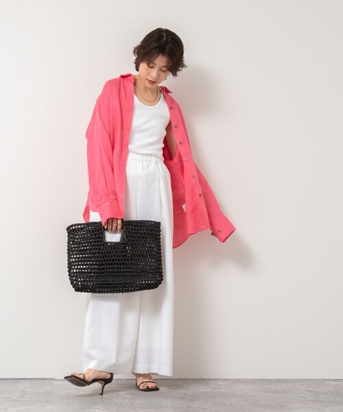 「NOLLEY'S」 長袖シャツ FREE ピンク レディースの画像