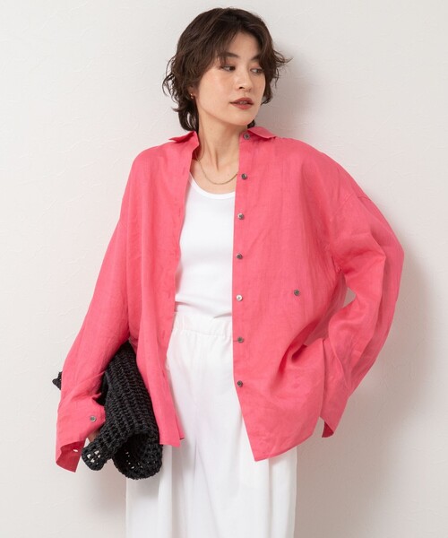 「NOLLEY'S」 長袖シャツ FREE ピンク レディースの画像
