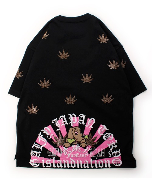 国際謦察の武跳犬 マザリ　GALFY コラボTシャツ　未使用　Lサイズ GALFY（ガルフィー） tシャツ 「GALFY/ガルフィー」ガンジャパンTee