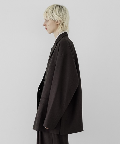 「remer」 ジャケット MEDIUM チャコールグレー メンズの画像
