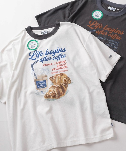 DISCUS tシャツ 「71」「DISCUS/ディスカス」DOG＆FOOD 梨地 クール