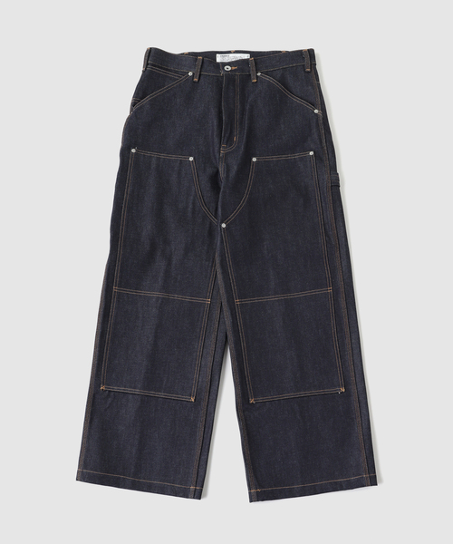 DAIRIKU（ダイリク） ワイドパンツ ジーンズ Rigid Painter Denim Wide