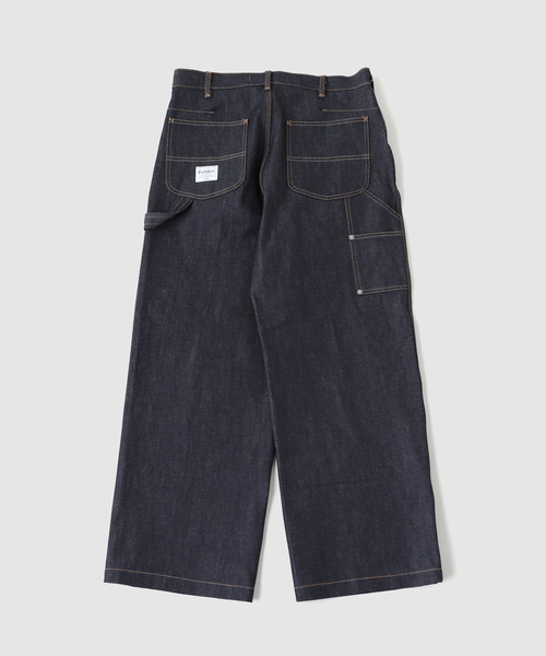 DAIRIKU（ダイリク） ワイドパンツ ジーンズ Rigid Painter Denim Wide