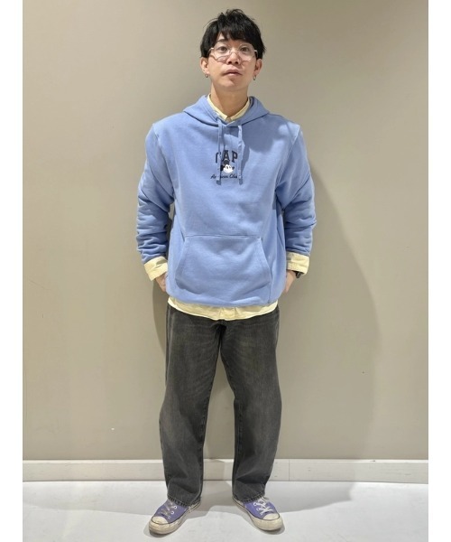 GAP（ギャップ） パーカー × ディズニー リラックスフィット GAPロゴ