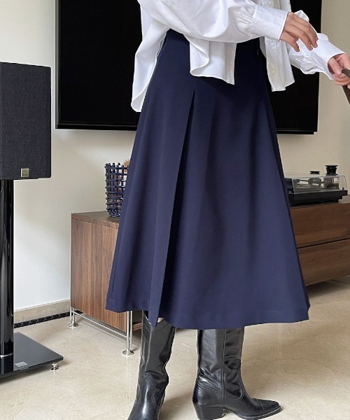 「chuclla」 スカート M ベージュ レディースの画像