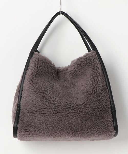 「COOCO」 トートバッグ 9 グレー レディース_画像4