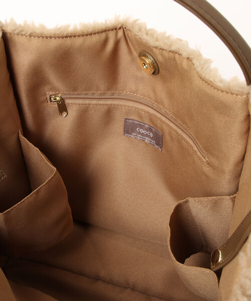 「COOCO」 トートバッグ 9 グレー レディース_画像7