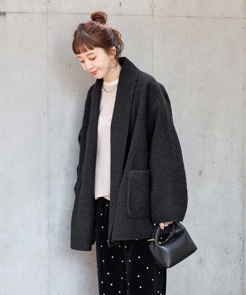 「B.C STOCK」 「Simplicite」ジャケット FREE ブラック レディース_5