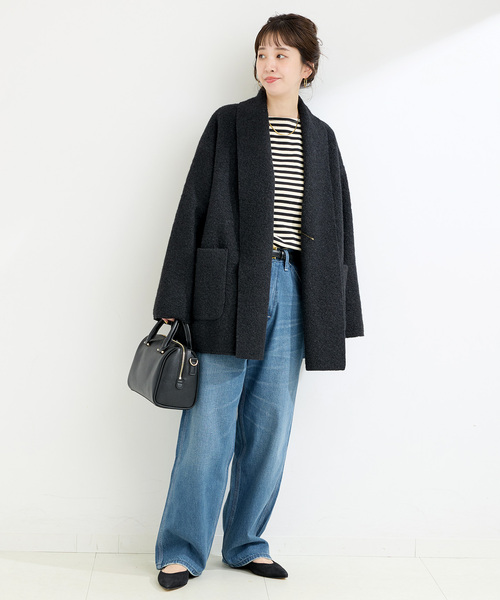 「B.C STOCK」 「Simplicite」ジャケット FREE ブラック レディース_8