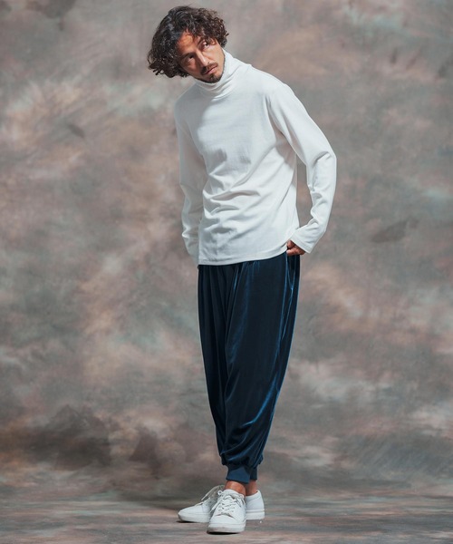 「Jih Nunc」 長袖Tシャツ S ブルー メンズ_画像4
