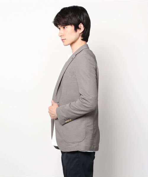 「Perfect Suit FActory」 テーラードジャケット S ベージュ メンズ_画像3