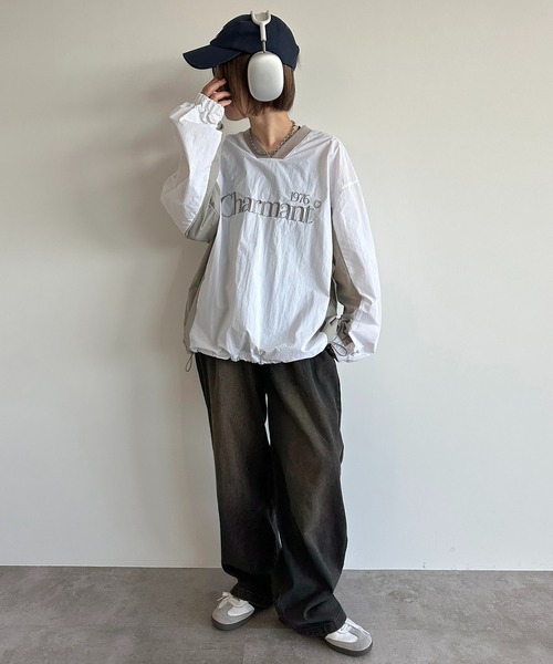 「apres jour mignon」 長袖ブラウス X-LARGE グリーン レディース_画像2