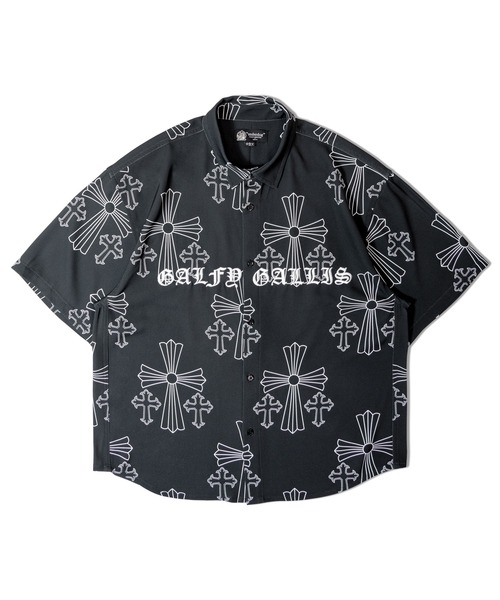 GALFY（ガルフィー） シャツ 半袖 「別注」GA×GALFY-別注十字架