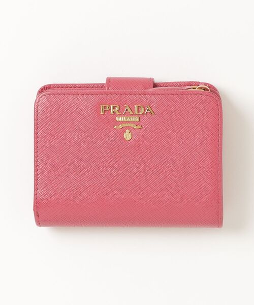 PRADA」 財布 - ピンク レディース PRADA（プラダ） サフィアーノ 財布