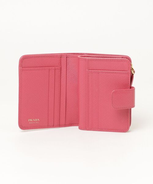 PRADA（プラダ） サフィアーノ 財布 - ピンク レディース : ZOZOTOWN