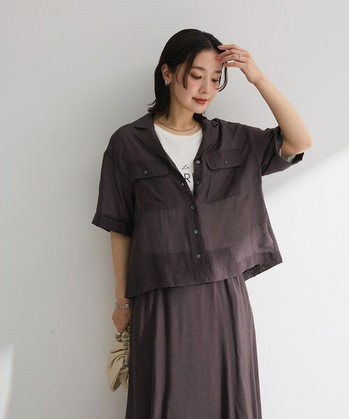 Green Parks（グリーンパークス） セットアップ SET2点 シャツスカート