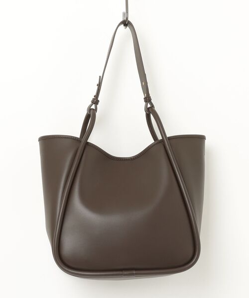 ブラウン トートバッグ CHARLES & KEITH CHARLES ＆ KEITH（チャールズ&キース） 「CHARLES & KEITH」 トート
