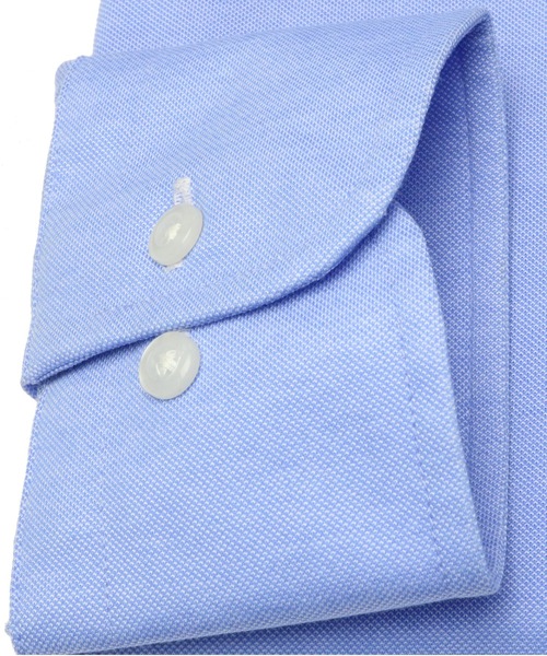 「TOKYO SHIRTS」 長袖シャツ - ブルー メンズ_画像4