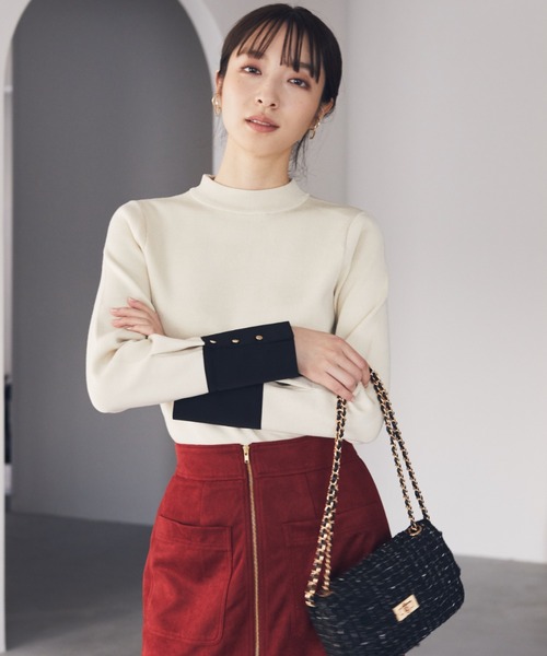 「Andemiu」 タイトスカート SMALL ライトベージュ レディース_画像6