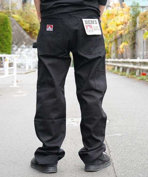 「BEN DAVIS」 ペインターパンツ 34inch ベージュ メンズ_画像3